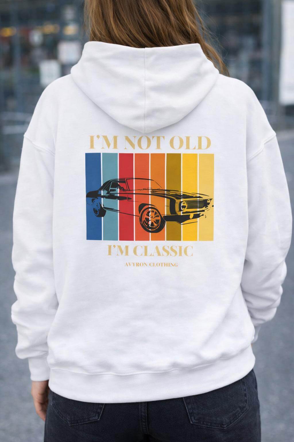 Avyron Clothing chase your dream classic car hoodie