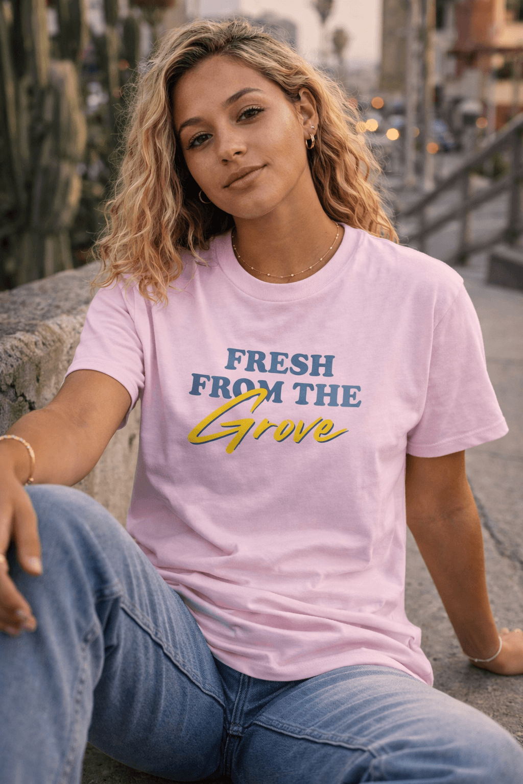 Avyron Clothing lemon citrus retro graphic t-shirt