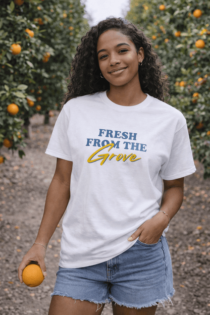 Avyron Clothing lemon citrus retro graphic t-shirt