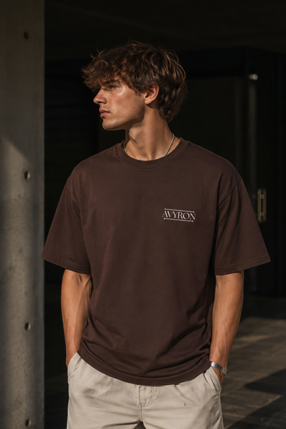 Personality Handprint Graphic Tee — Black Streetwear T-Shirt
