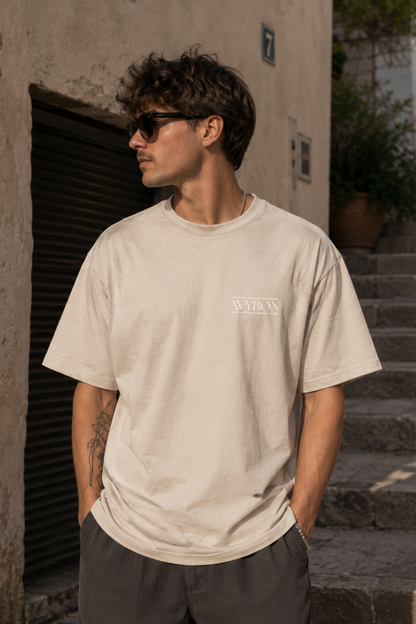 Personality Handprint Graphic Tee — Black Streetwear T-Shirt