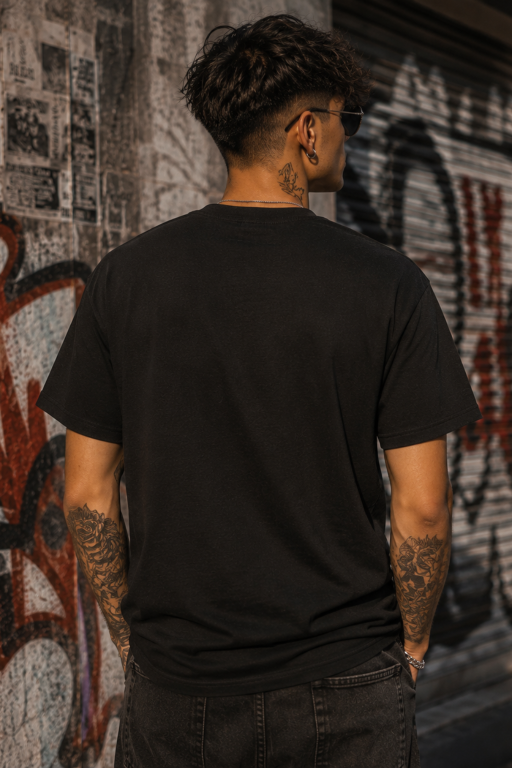 Burning Money graphic tee | Money's Not Real design, hand holding burning cash