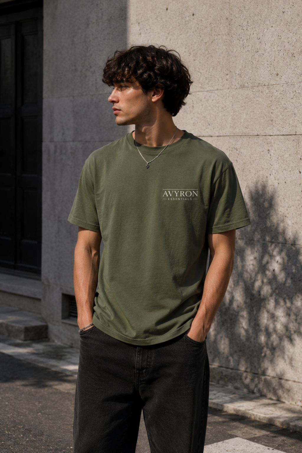 Faith Over Fear T-Shirt — Bold Gothic Back Graphic Tee