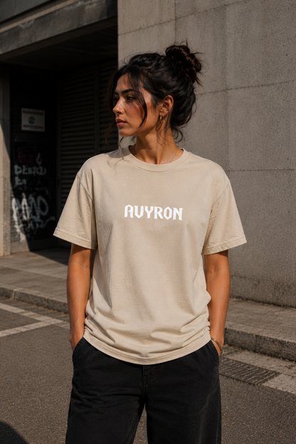 Avyron Graphic Tee — 'Avyron' Bold Back Print, 'Legends Aren't Born They're Built'