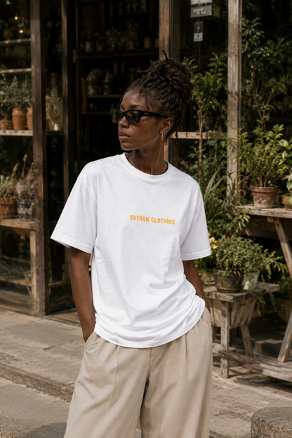 Teddy Bear Jewelry Graphic Tee — AVYRON CLOTHING Back Print