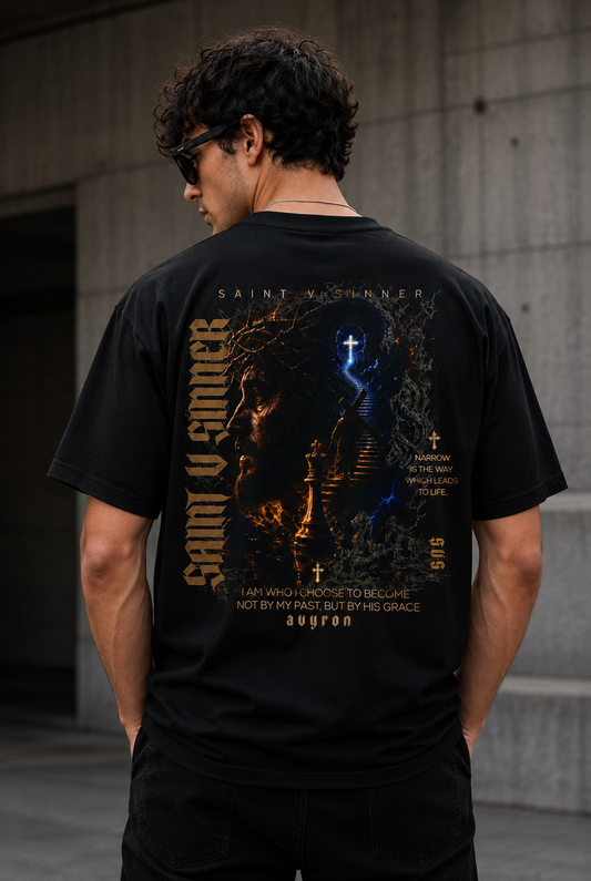Gothic Cross T-Shirt, Dark Vintage Graphic, Gothic Streetwear