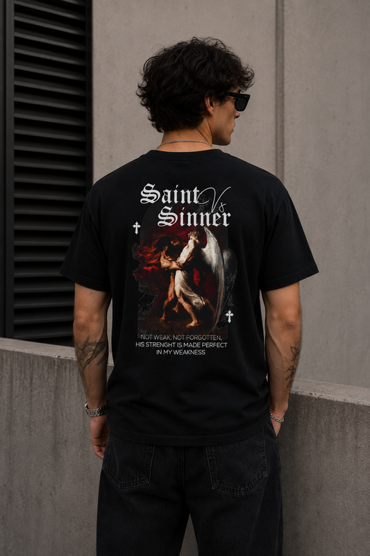 Gothic Angel T-Shirt, Renaissance Graphic, Dark Streetwear