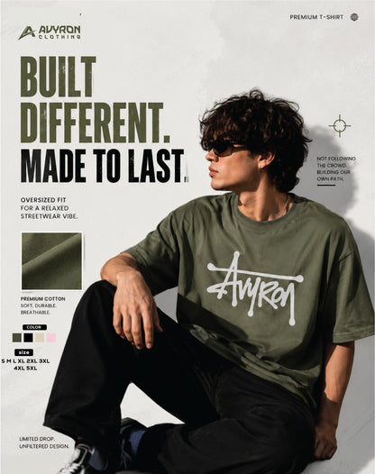 T-Shirt — Street Graffiti 'Avyron' Logo Tee