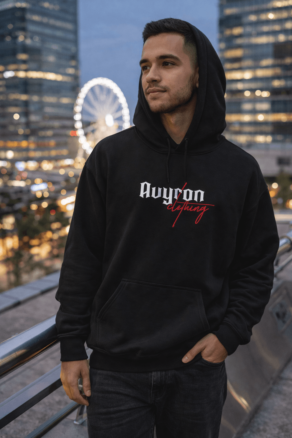 Avyron Clothing Philippians 4:13 Christian faith hoodie
