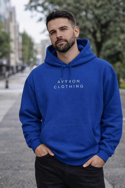 Avyron Clothing silence graphic black hoodie bold back print streetwear