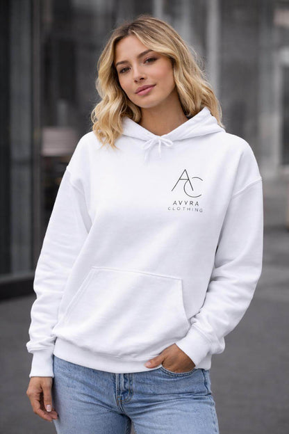 Avyron Clothing be yourself fade typography hoodie