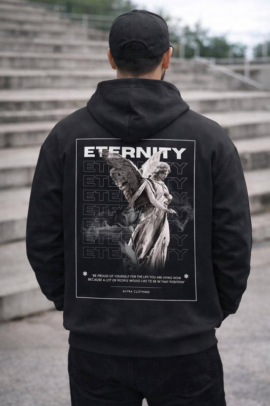 Avyron Clothing positive thinking angel graphic hoodie
