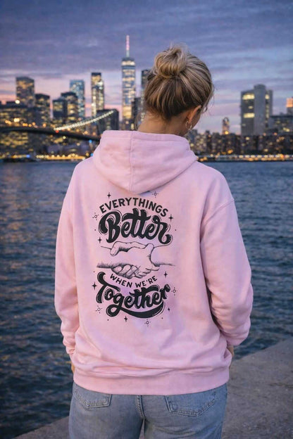 Avyron Clothing motivational script hoodie you got this