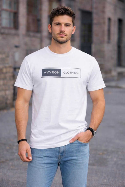 Avyron Clothing classic logo minimal t-shirt