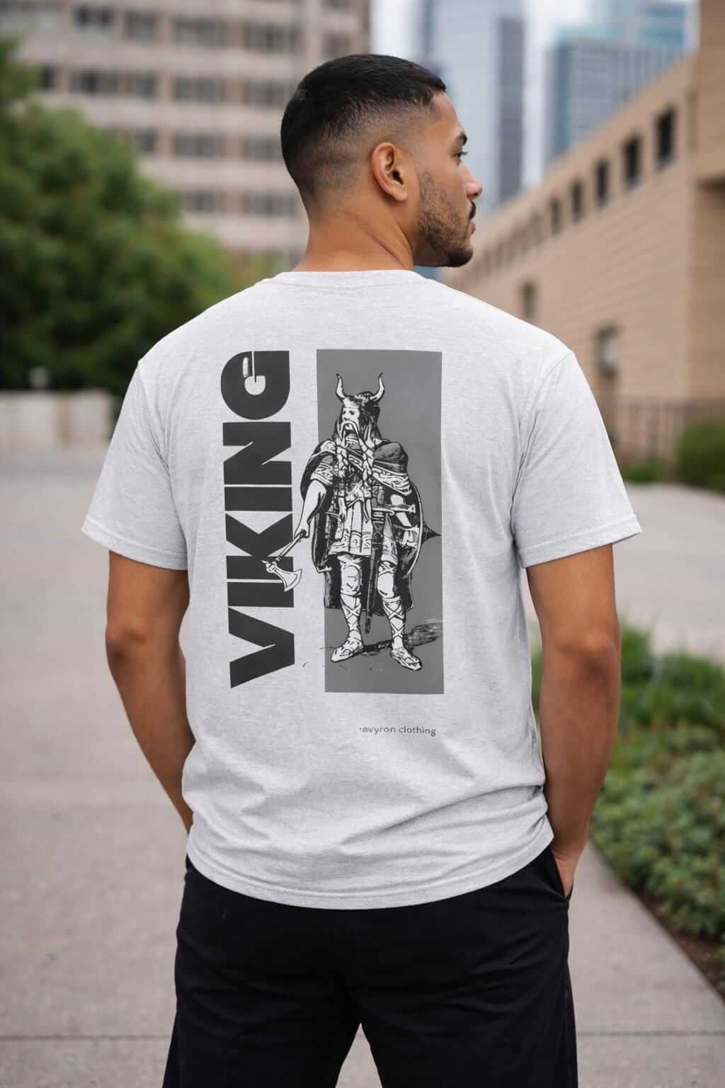Avyron Clothing Viking warrior Norse helmet graphic tee