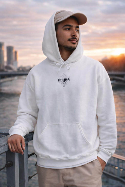 Avyron Clothing abstract geometric minimalist hoodie