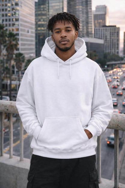 Avyron Clothing angel wings AVYRA grid graphic hoodie