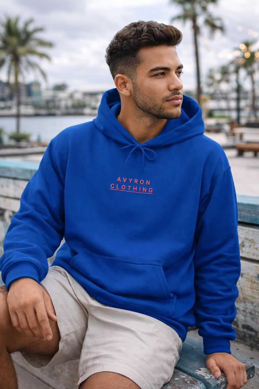 Avyron Clothing strawberry bite heart graphic hoodie