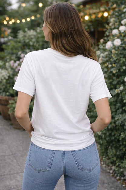 Avyron Clothing vintage pink hibiscus floral tee