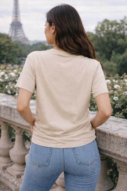 Avyron Clothing vintage pink hibiscus floral tee