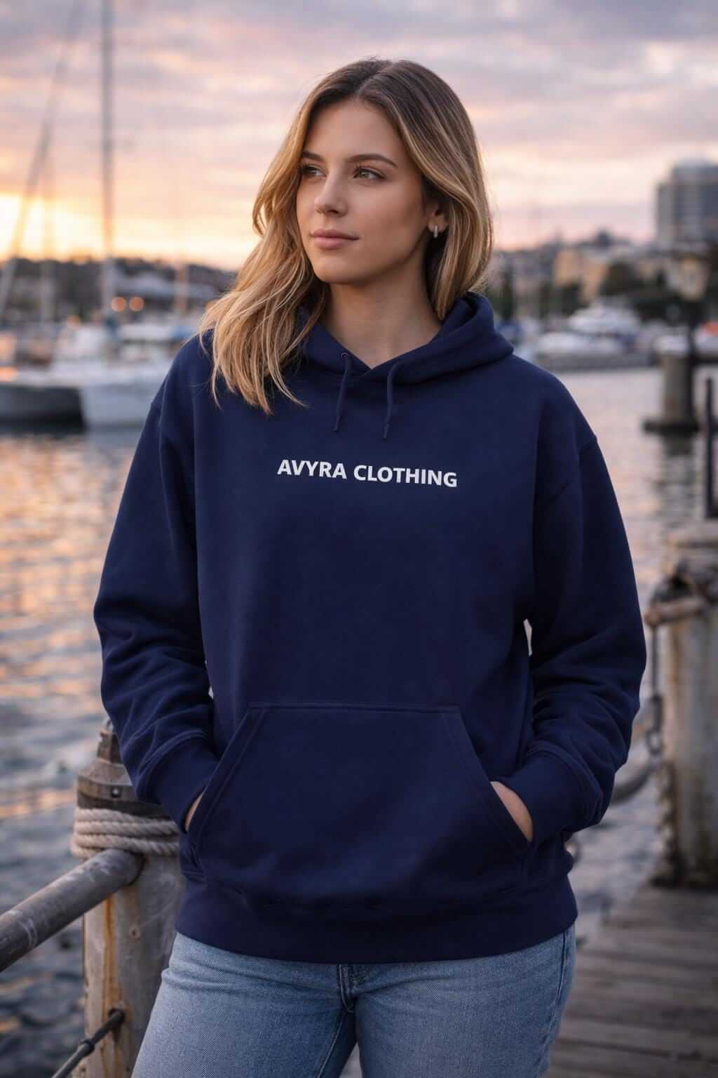 Avyron Clothing explore blocks hiking graphic hoodie