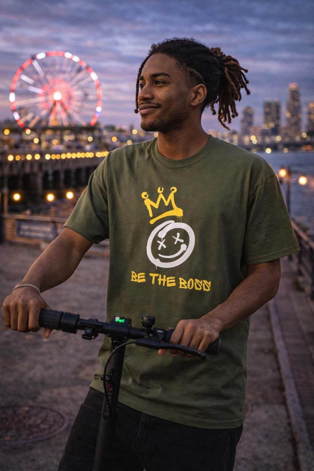 Avyron Clothing king of the room fun graphic unisex tee shirt