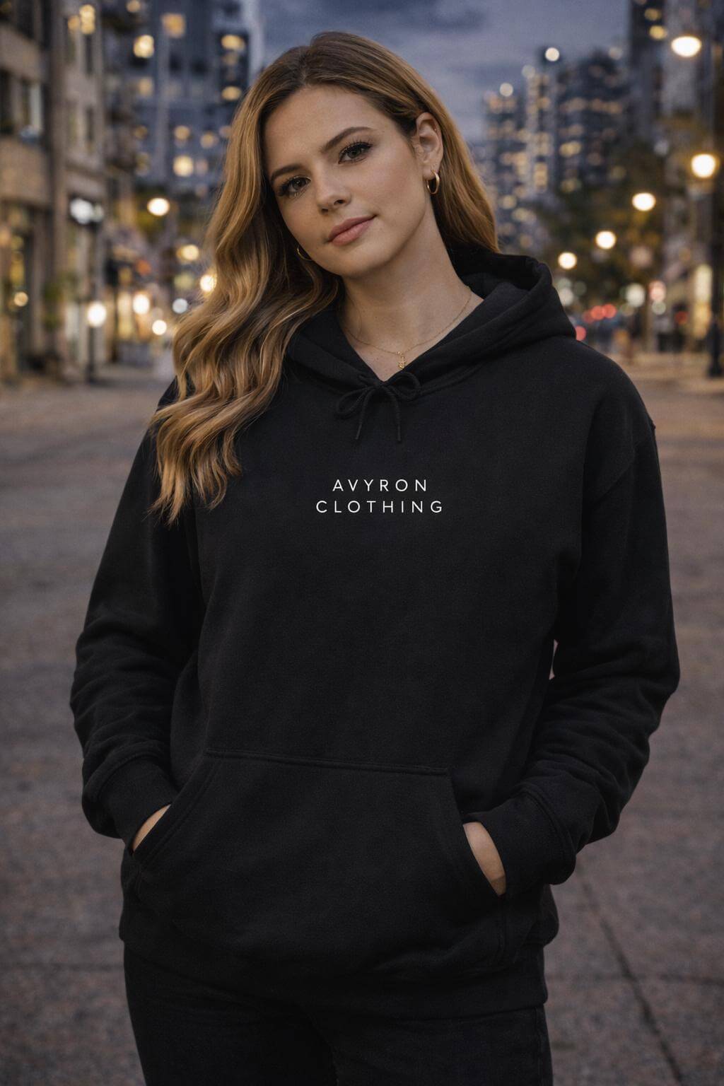 Avyron Clothing friends script minimalist quote t-shirt
