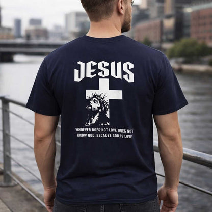 Avyron Clothing Jesus cross crown of thorns scripture graphic tee