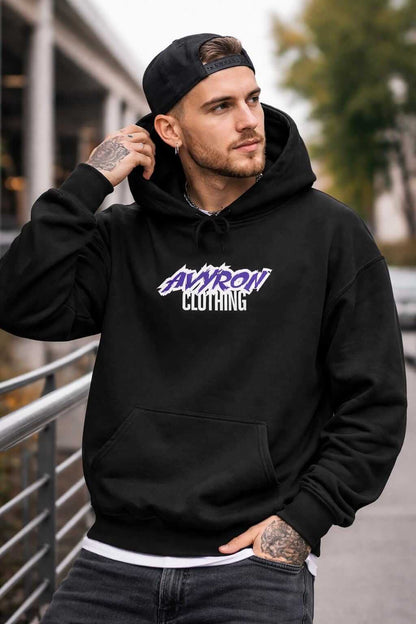 Avyron Clothing two stroke graffiti graphic hoodie