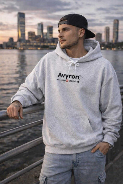 Avyron Clothing triumph angel statue graphic hoodie