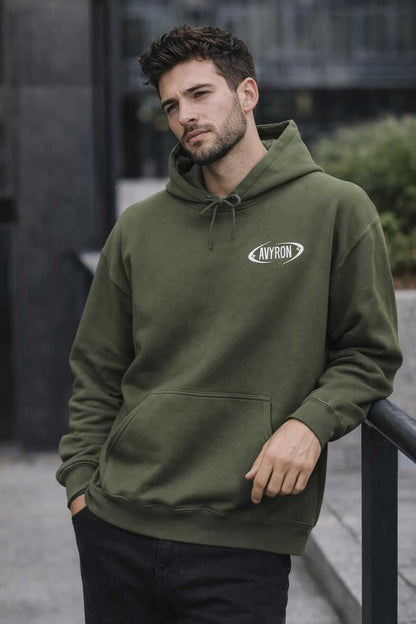 Avyron Clothing predator spider web black hoodie