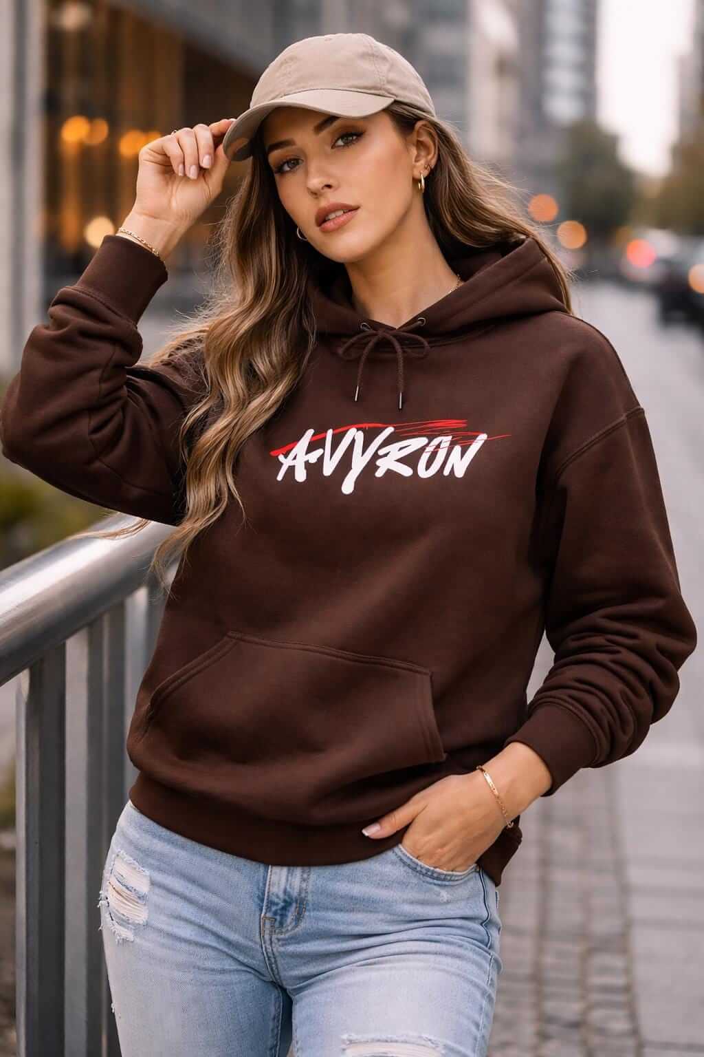 Avyron Clothing fade the limits graffiti graphic hoodie