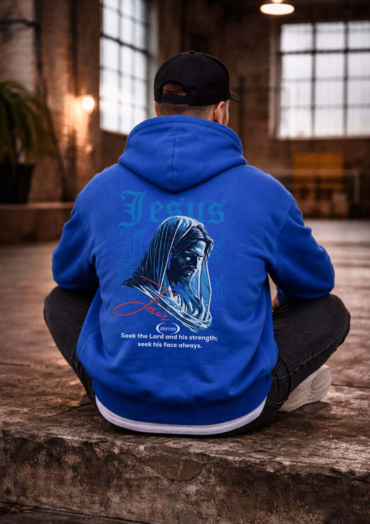 Avyron Clothing Jesus portrait Seek the Lord hoodie